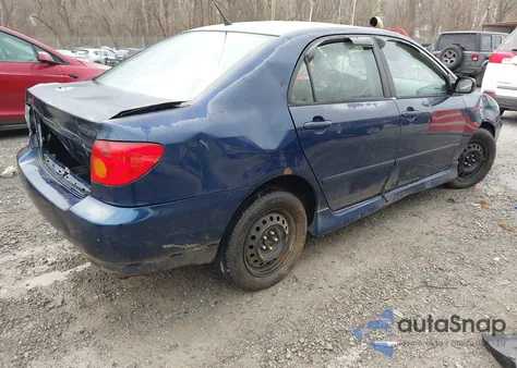 2004 Toyota Corolla S из США, поврежденный, VIN 2T1BR32E24C259495